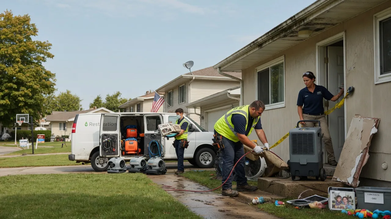 Water Damage Restoration in Mcleod, TX near me
